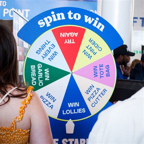 Spin to Win Promotional Wheel - Branded Competition Spinner UK