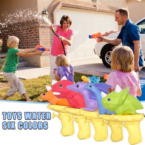 MesaSe Dinosaur Water Guns Toys Kids Squirt Gun For Child Outdoor ...