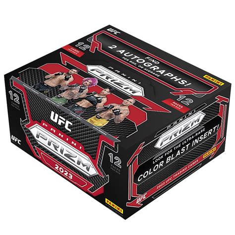 2023 Panini Prizm UFC Checklist, Set Details, Buy Boxes, Reviews