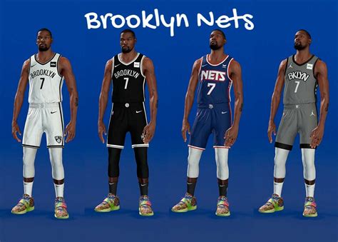 NBA 2K22 Brooklyn Nets All Nike Jerseys Pack - Shuajota: NBA 2K24 Mods, Rosters & Cyberfaces