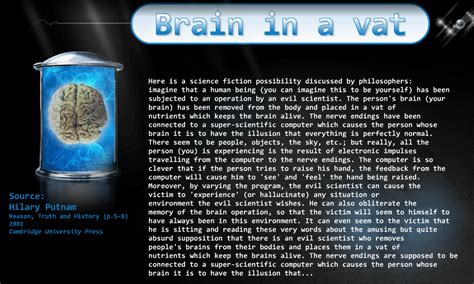 The "Brain in a Vat" Gedankenexperiment | CogNovo Network