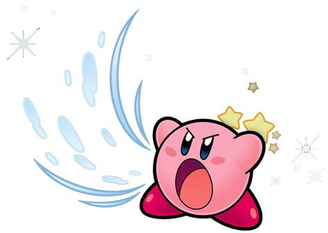 Kirby Eating Enemies In A Nutshell