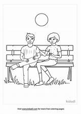 Girl Sitting Down Coloring Pages sketch template