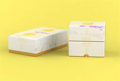 Macarons packaging on Behance