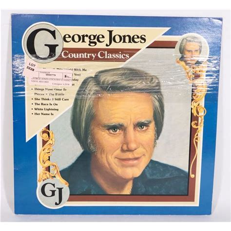 GEORGE JONES COUNTRY CLASSICS VINYL RECORD