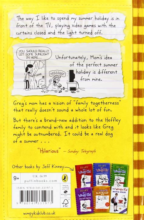 Summary of diary of a wimpy kid dog days book