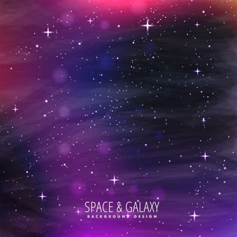 Free Vector | Pink galaxy background