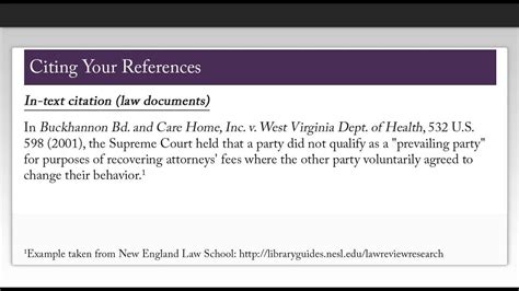 How to Cite Using Harvard Bluebook: In-Text Citations & Footnotes - YouTube