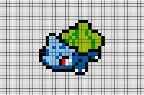 Pokemon Bulbasaur Pixel Art – BRIK