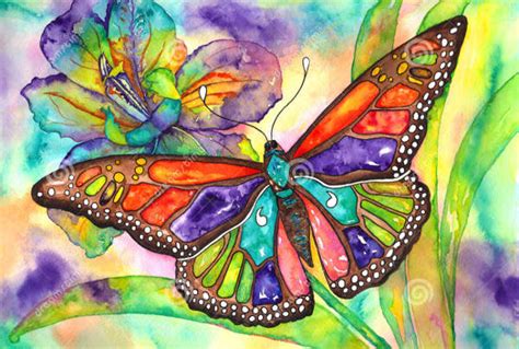 10+ Beautiful Butterfly Painting Ideas | Free & Premium Templates