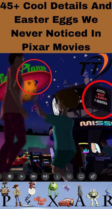 45+ Cool Details And Easter Eggs We Never Noticed In Pixar ... | Pixar ...