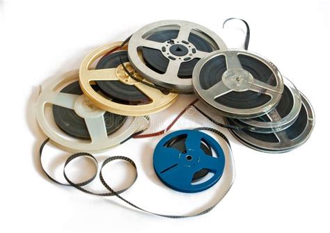 8mm Movie Film stock image. Image of white, reel, plastic - 6239893