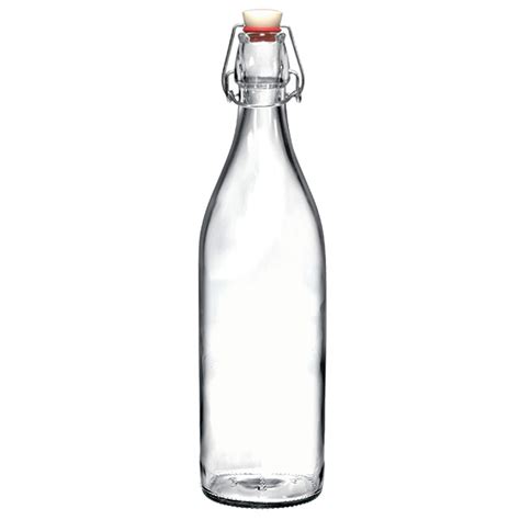 glass water bottle