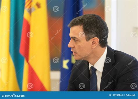 Prime Minister of Spain Pedro Sanchez Editorial Photo - Image of leader, prime: 118705261