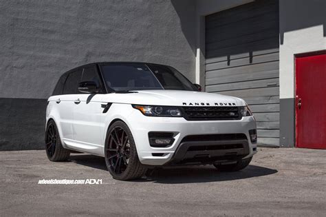 Black And White Ballance in Range Rover Sport by ADV1 — CARiD.com Gallery