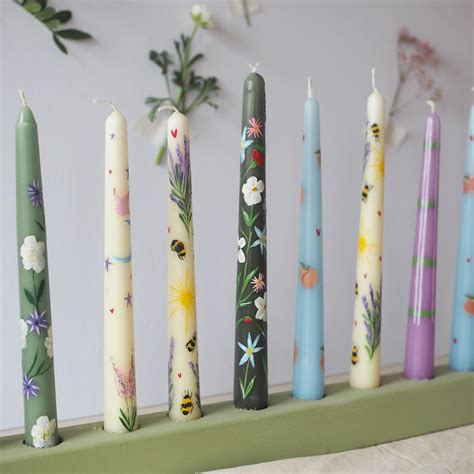 Hand painted spring candles in 2021 | Spring candles, Hand painted candles, Candles crafts