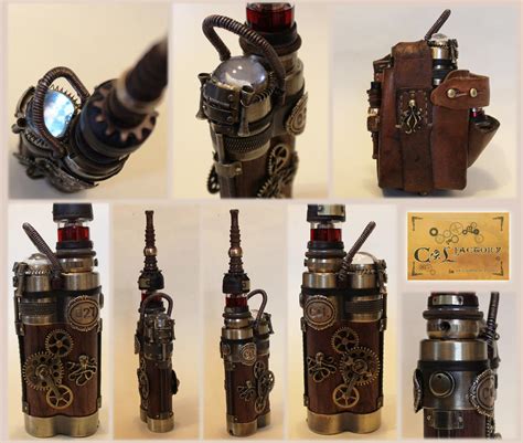 e-cigarette steampunk MOD box vape number 27-4 by Cirdann72 on DeviantArt