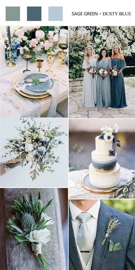 Top 28 Green Wedding Color Palettes You’ll Love for 2024