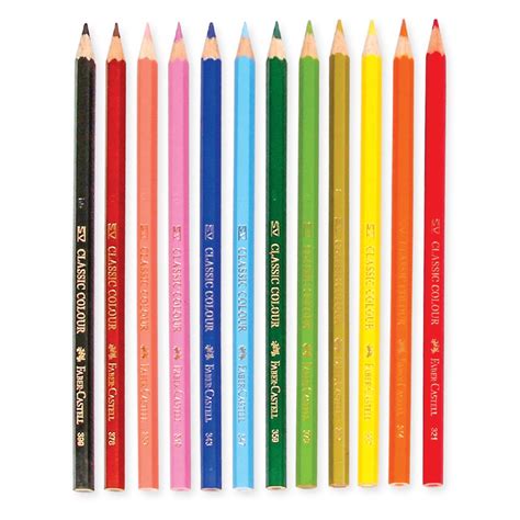 Faber-Castell Classic Colour Pencils - Pack of 72 | Pencils - CleverPatch - Art & Craft Supplies