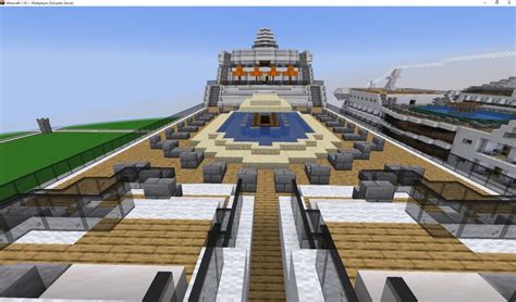 PCL Dream | Minecraft Cruise Ship 1:1 Scale Full Interior Minecraft Map