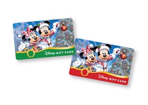 Holiday Gift Cards Available at Walt Disney World and Disneyland - DisZine