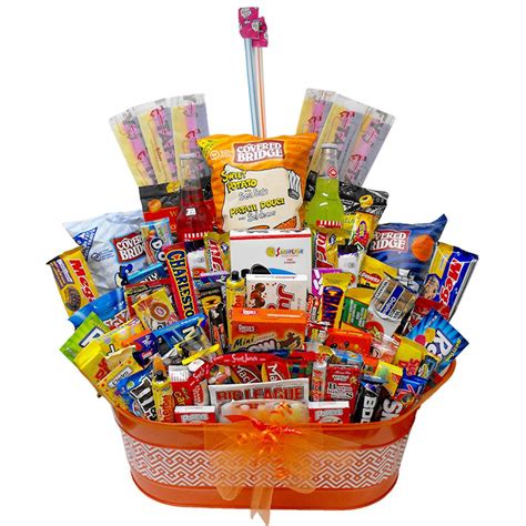 Shareable Candy Gift Basket - Ultimate Candy Basket Sweet Janes - Gift ...