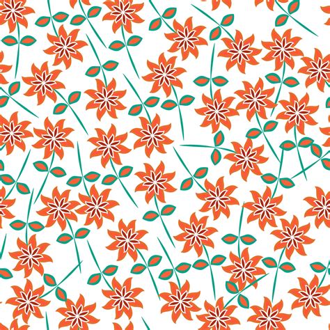 Floral Seamless Pattern Free Stock Photo - Public Domain Pictures