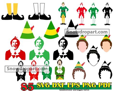 85 Buddy The Elf Svg Bundle, Christmas Svg, Xmas Svg, Elf Svg, Elf Film Svg