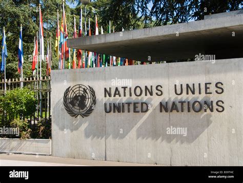 United Nations in Geneva Stock Photo - Alamy