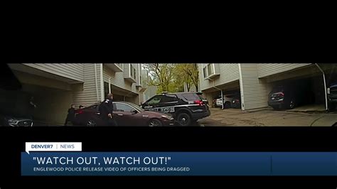 Englewood police release video of officers being hit by a car during deadly shooting