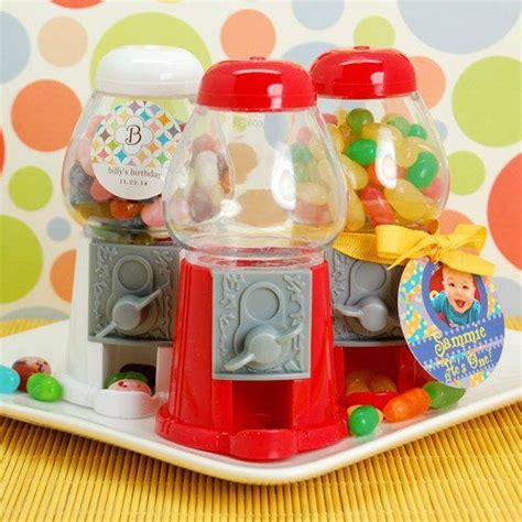 Mini Empty Gumball Machine | Gumball machine, Birthday party favors ...