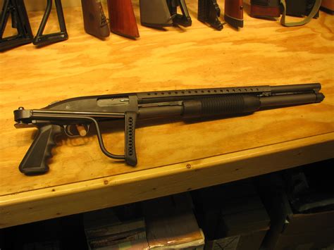 Mossberg 500 Custom Shotgun Tactical Folding St... for sale