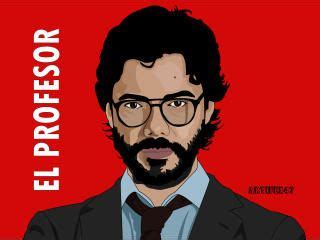 Sergio Marquina as The Professor Wallpaper, HD TV Series 4K Wallpapers, Images, Photos and ...