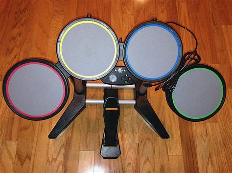 Amazon.com: Rock Band 2 Wired Drum Kit (Xbox 360) : Video Games