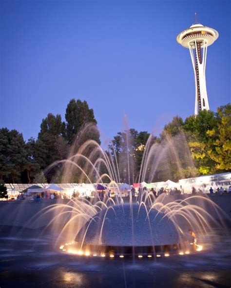 Seattle Center International Fountain | Seattle | Pinterest