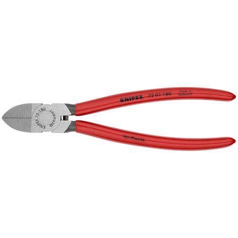 KNIPEX Flush Cut Black Plier Set - 10-in Cutting Pliers for Home Repair ...