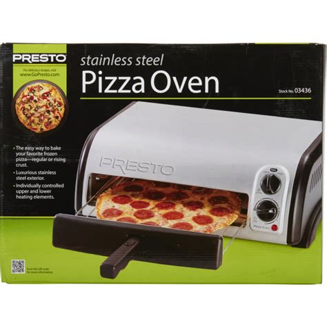 Presto Stainless Steel Countertop Pizza Oven by Presto at Fleet Farm