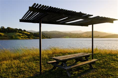 Calero Reservoir Picnic Table | Photo taken near dusk. Note … | Flickr