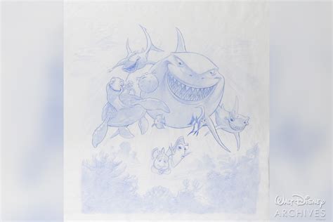 Finding Nemo Poster Development Art - D23