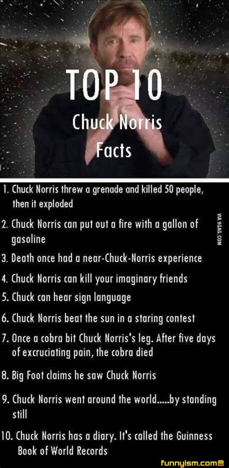 Chuck Norris Facts | Funny facts, Chuck norris facts, Chuck norris jokes