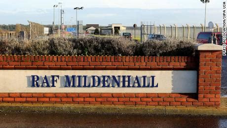 RAF Mildenhall air base in lockdown after car attempts to ram checkpoint - CNN