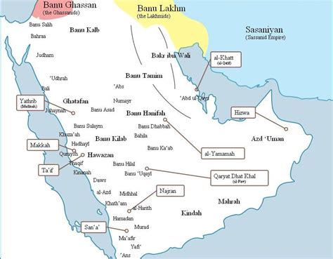 Lonliness ! Poverty of the soul: Tribes of Arabia - Family Trees (Banu ...