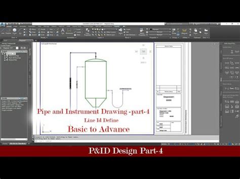 basic to Advance p&id design and Reading part -4 - YouTube