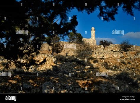 Righteous tombs - Samuel the prophet tomb near Jerusalem Stock Photo ...