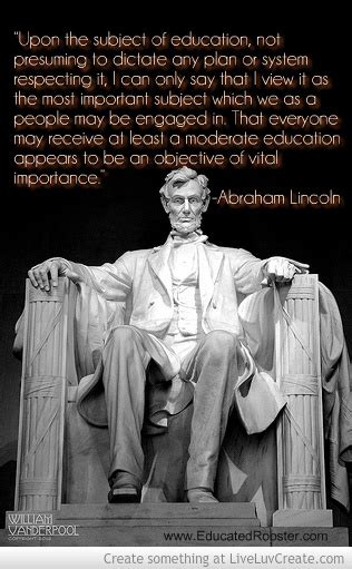 Abraham Lincoln Quotes On Education. QuotesGram