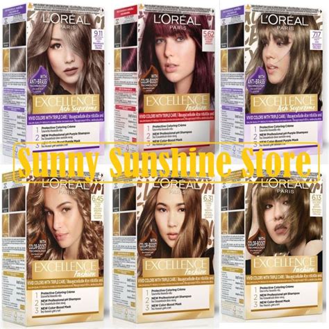 LOREAL Paris Excellence Fashion Hair Color - Cat Pewarna Rambut | Lazada Indonesia