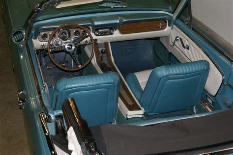 Original 1965 ford mustang interior colors