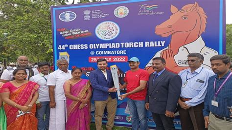 Chess Olympiad 2022: Torch Relay For 44th Chess Olympiad Reaches Tamil ...