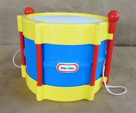 Little Tikes Tap-A-Tune Drum Blue Yellow Rims musical instrument ...