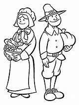 Pilgrim coloring page  Free Printable sketch template